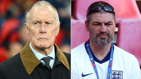 ‘Absolute disgrace’ – England legend Sir Geoff Hurst tells Bellingham’s dad to ‘calm down’ after ‘irritating’ behaviour ‘Absolute disgrace’ – England legend Sir Geoff Hurst tells Bellingham’s dad to ‘calm down’ after ‘irritating’ behaviour