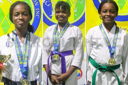 Amiyah Bascombe stands out at Karate Championships