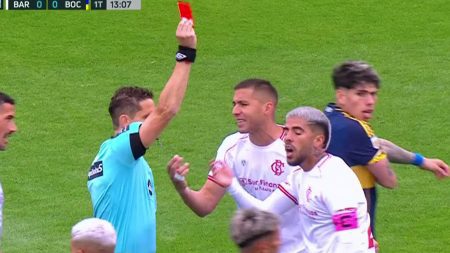Argentina ‘suspends top referee’, 42, two days after he sent off FA President’s son
