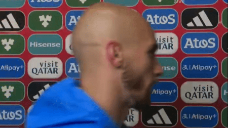 Awkward moment ex-Rangers star Vaclav Cerny storms out of live TV interview as fans say ‘where’s the self-reflection?’ Awkward moment ex-Rangers star Vaclav Cerny storms out of live TV interview as fans say ‘where’s the self-reflection?’