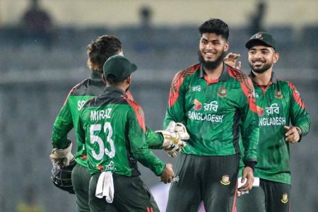 Bangladesh strike first in ODI series Bangladesh strike first in ODI series