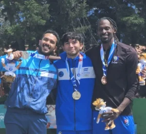 Brandon Jones leaps to bronze in Men’s Triple Jump