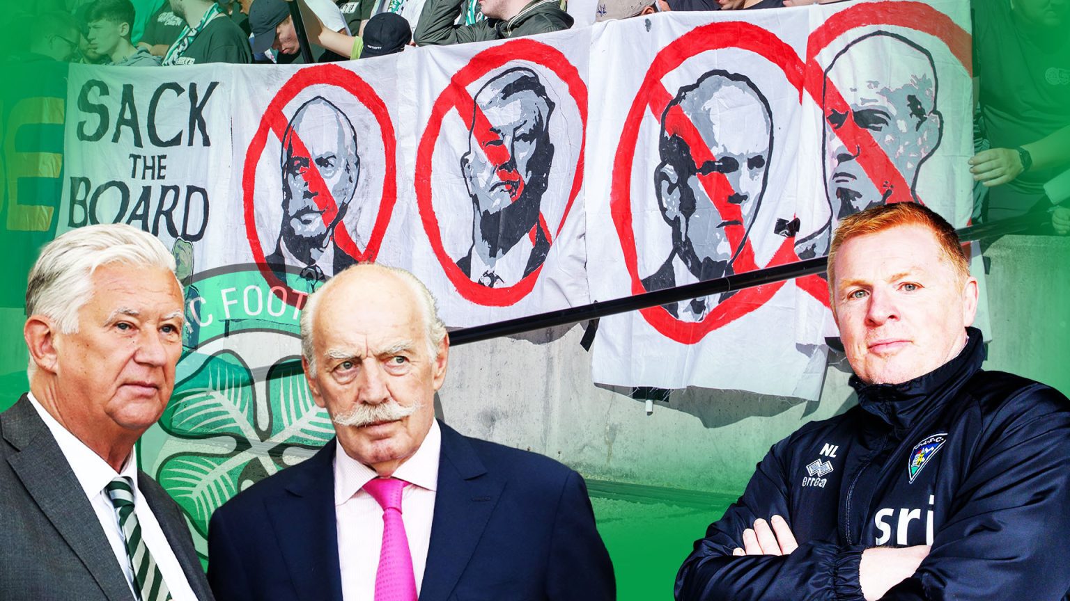 Celtic icon Neil Lennon tells angry Hoops fans it’s time to lay off ‘genius’ Dermot Desmond and ‘astute’ Peter Lawwell