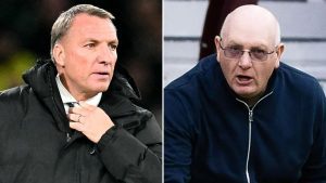 Celtic vs Falkirk: Brendan Rodgers needs a win to close gap to Hearts and stay clear of Rangers