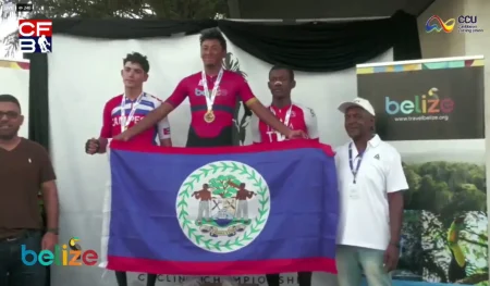 Derrick Chavarria wins U23 Road Race gold, completes double gold weekend for Belize