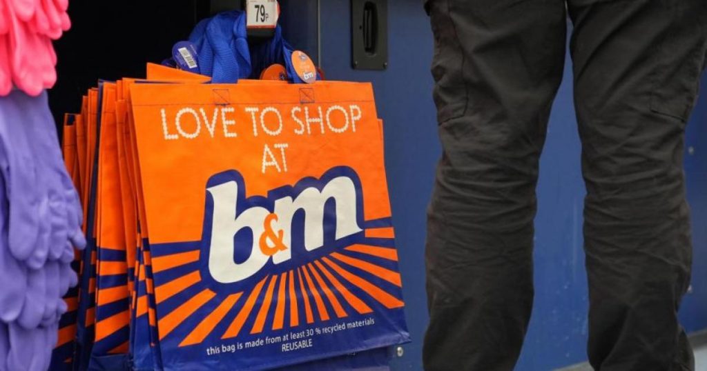 Discount retailer B&M announces massive price cut on items
