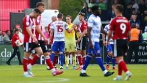 EFL match SUSPENDED after racist comment from vile fan as manager slams ‘problem in society’