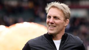 England legend Lewis Moody leaves former team-mate in tears with speech on pitch after Motor Neurone Disease diagnosis