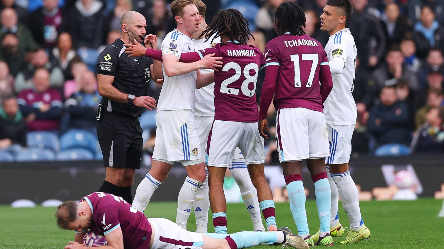 FA looking into claims former Man Utd star SPAT at Leeds fans after police launched probe