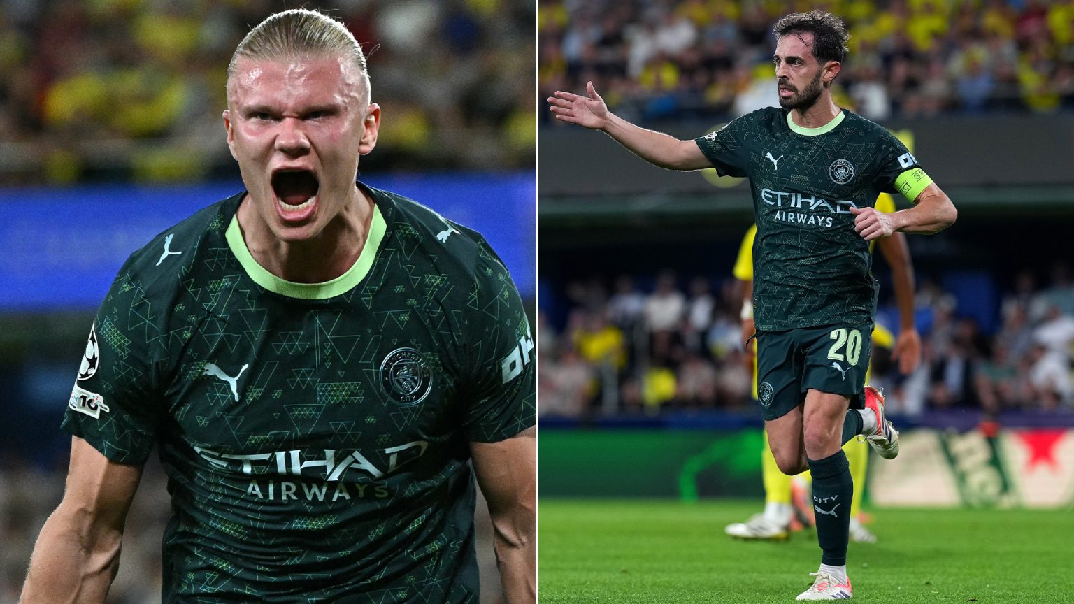 Haaland equals Ronaldo record as unbeaten visitors climb to fifth in Champions League table