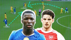 Is Moises Caicedo better than Declan Rice? We break down Chelsea and Arsenal stars to see if Gary Neville was right
