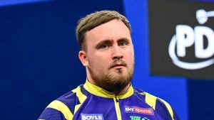 Luke Littler ‘shushes’ critics in defiant three-word message after booking darts Players Championship Finals spot