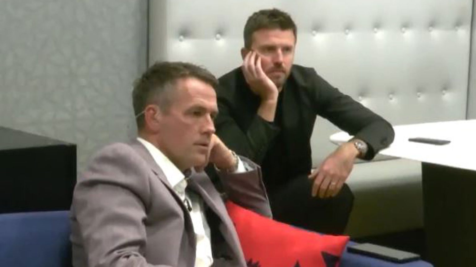 Michael Owen’s Liverpool vs Man Utd prediction brutally backfires as he’s trolled by Michael Carrick’s one-word reaction