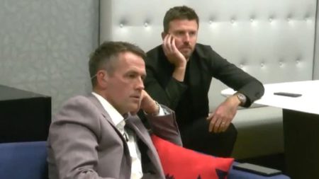 Michael Owen’s Liverpool vs Man Utd prediction brutally backfires as he’s trolled by Michael Carrick’s one-word reaction Michael Owen’s Liverpool vs Man Utd prediction brutally backfires as he’s trolled by Michael Carrick’s one-word reaction