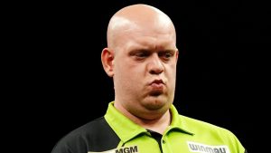Michael van Gerwen at risk of missing out on spot in major tournament for first time as glam holiday dampens his chances