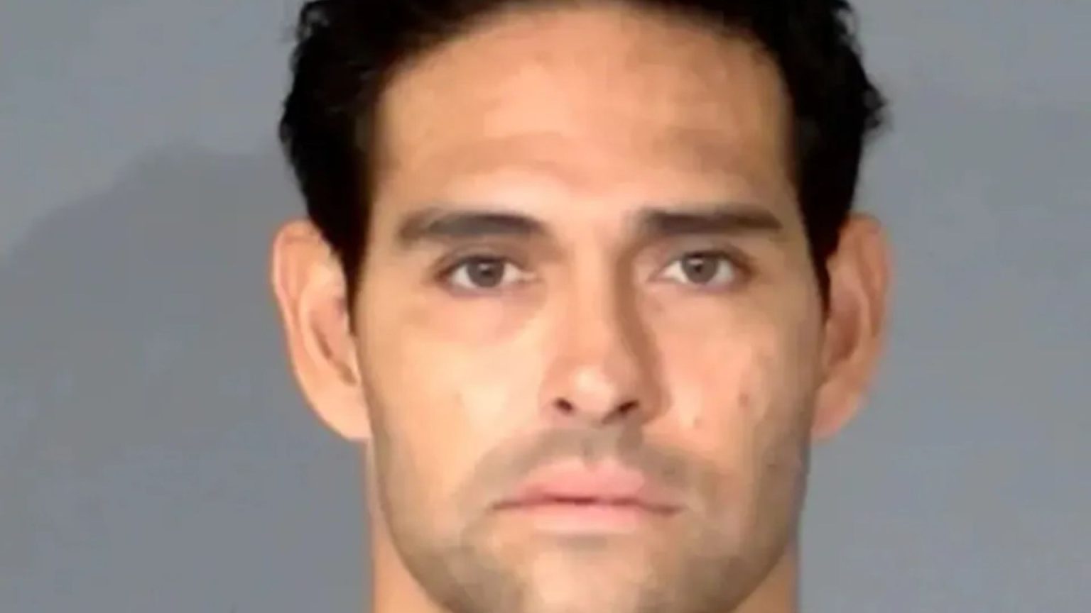 NFL star Mark Sanchez pictured in mugshot after being released from hospital following ‘delivery driver attack’