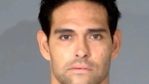 NFL star Mark Sanchez pictured in mugshot after being released from hospital following ‘delivery driver attack’