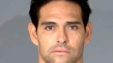 NFL star Mark Sanchez pictured in mugshot after being released from hospital following ‘delivery driver attack’