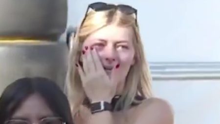 Ollie Bearman and his girlfriend break into tears in emotional scenes after stunning finish at Mexico Grand Prix Ollie Bearman and his girlfriend break into tears in emotional scenes after stunning finish at Mexico Grand Prix