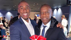 One-cap former England star who became entrepreneur after retiring gets special memento at Wembley
