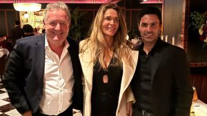 Piers Morgan meets Mikel Arteta at plush restaurant with George Clooney and reveals conversation with Arsenal manager