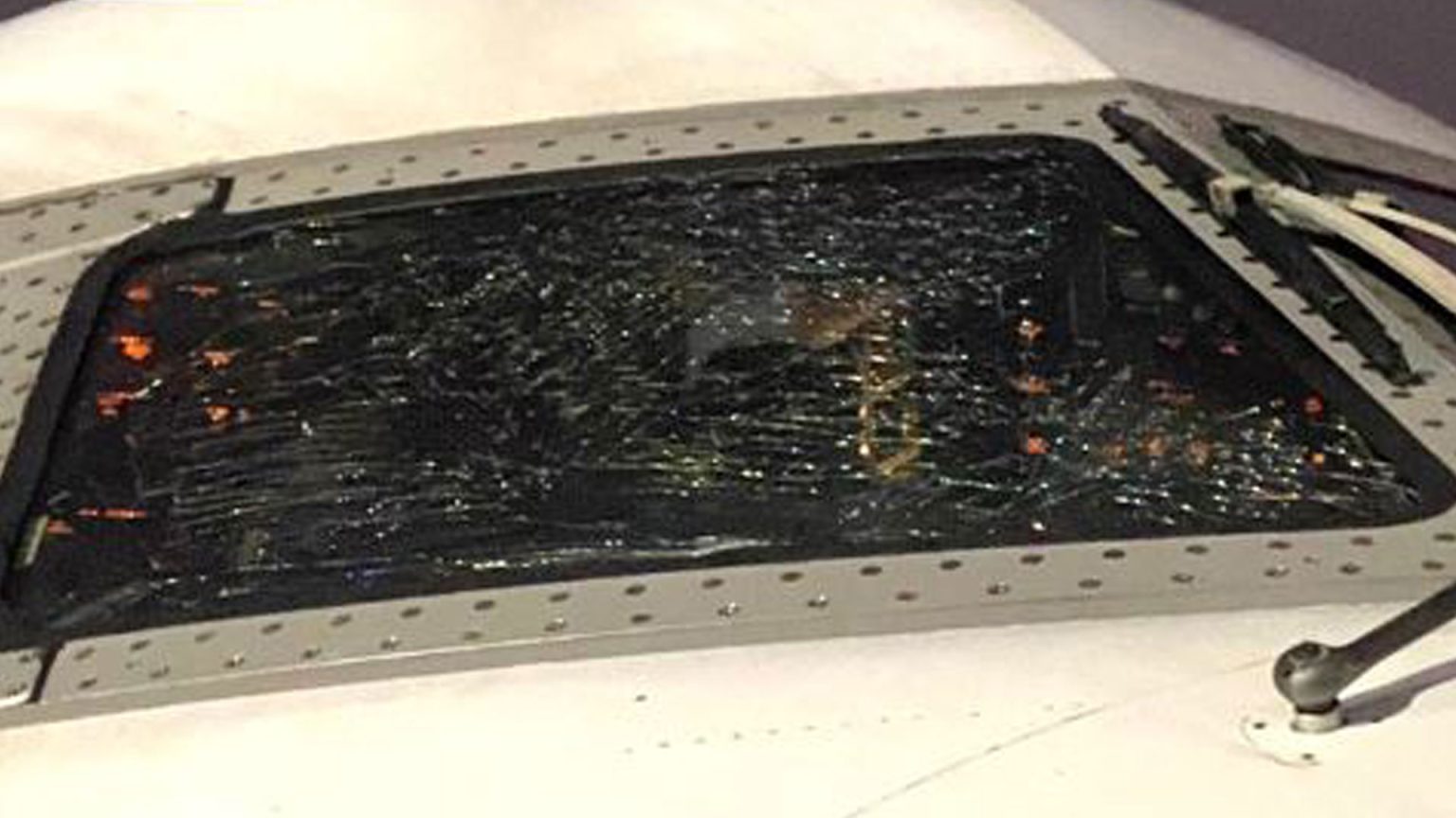 Plane carrying Nigeria squad for World Cup clash forced to make emergency landing after windscreen CRACKS mid-air