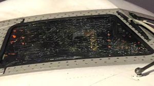 Plane carrying Nigeria squad for World Cup clash forced to make emergency landing after windscreen CRACKS mid-air