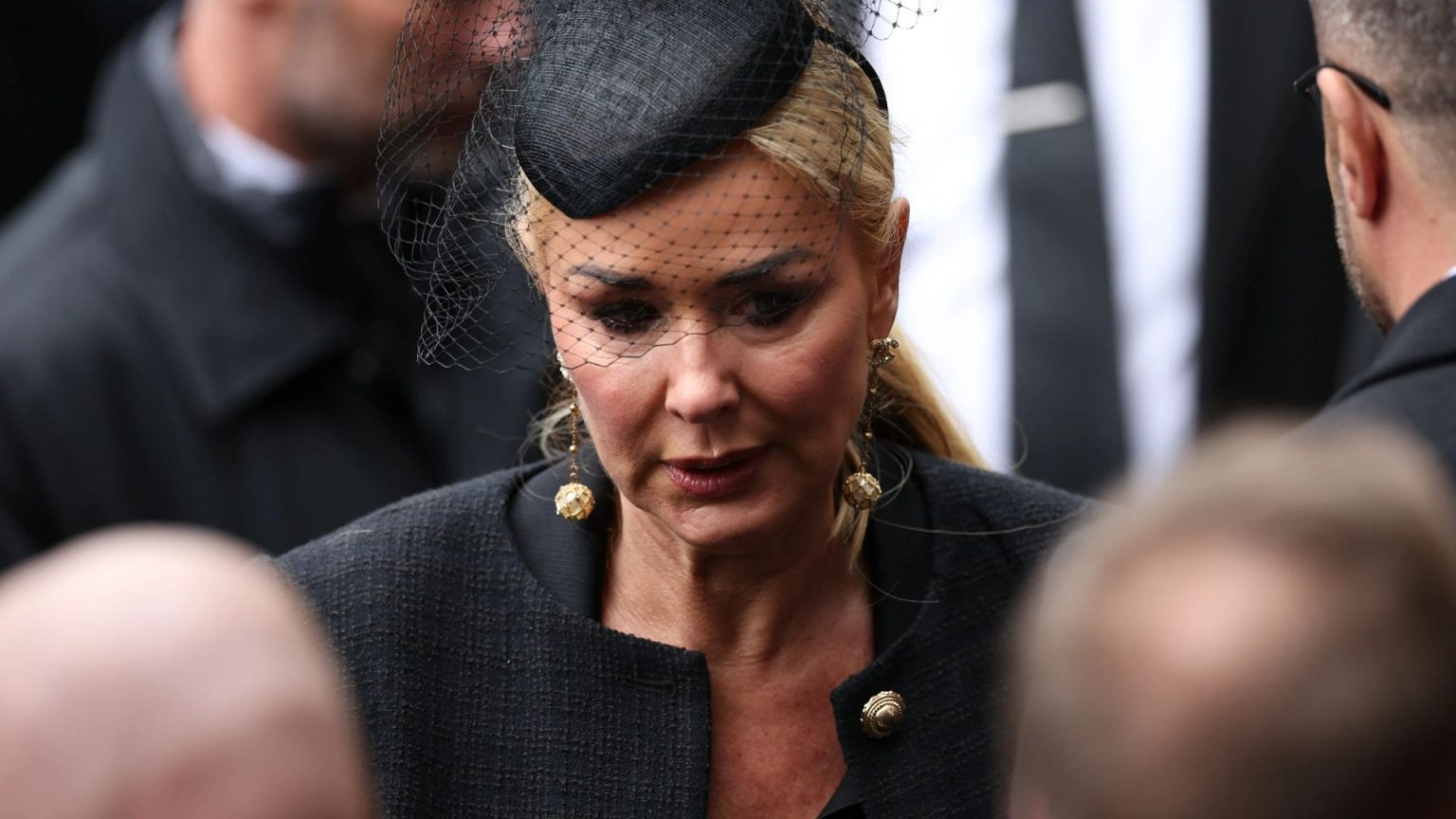 Ricky Hatton’s ex Claire Sweeney says final goodbye to boxing great she ‘adored and cherished’ at his funeral |