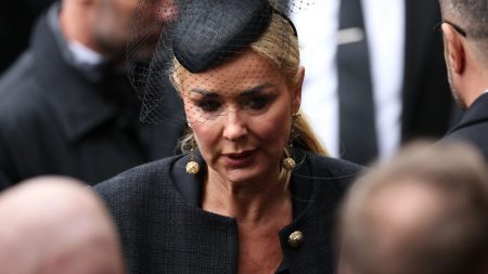 Ricky Hatton’s ex Claire Sweeney says final goodbye to boxing great she ‘adored and cherished’ at his funeral |