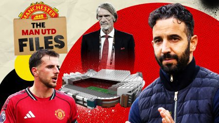 Ruben Amorim begs stars ‘no more heart attacks’ as Mason Mount teams up with rugby icon for round of golf