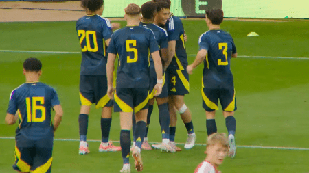 Scotland Under-21s record biggest EVER win in history with five goals in six minutes as Celtic ace grabs three assists