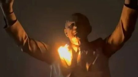 Statue of Rangers legend Walter Smith targeted in FIRE attack outside Ibrox