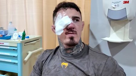 Tom Aspinall reveals aftermath of horror eye injury in video as he claims Ciryl Gane IGNORED warnings at UFC 321 Tom Aspinall reveals aftermath of horror eye injury in video as he claims Ciryl Gane IGNORED warnings at UFC 321