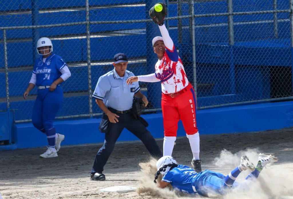 Tough return for Belize Women’s Softball Team — fall 17–1 to El Salvador