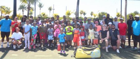 ANGUILLA TENNIS ACADEMY DONATES SUPPLIES TO ANGUILLA NATIONAL TENNIS ASSOCIATION ANGUILLA TENNIS ACADEMY DONATES SUPPLIES TO ANGUILLA NATIONAL TENNIS ASSOCIATION