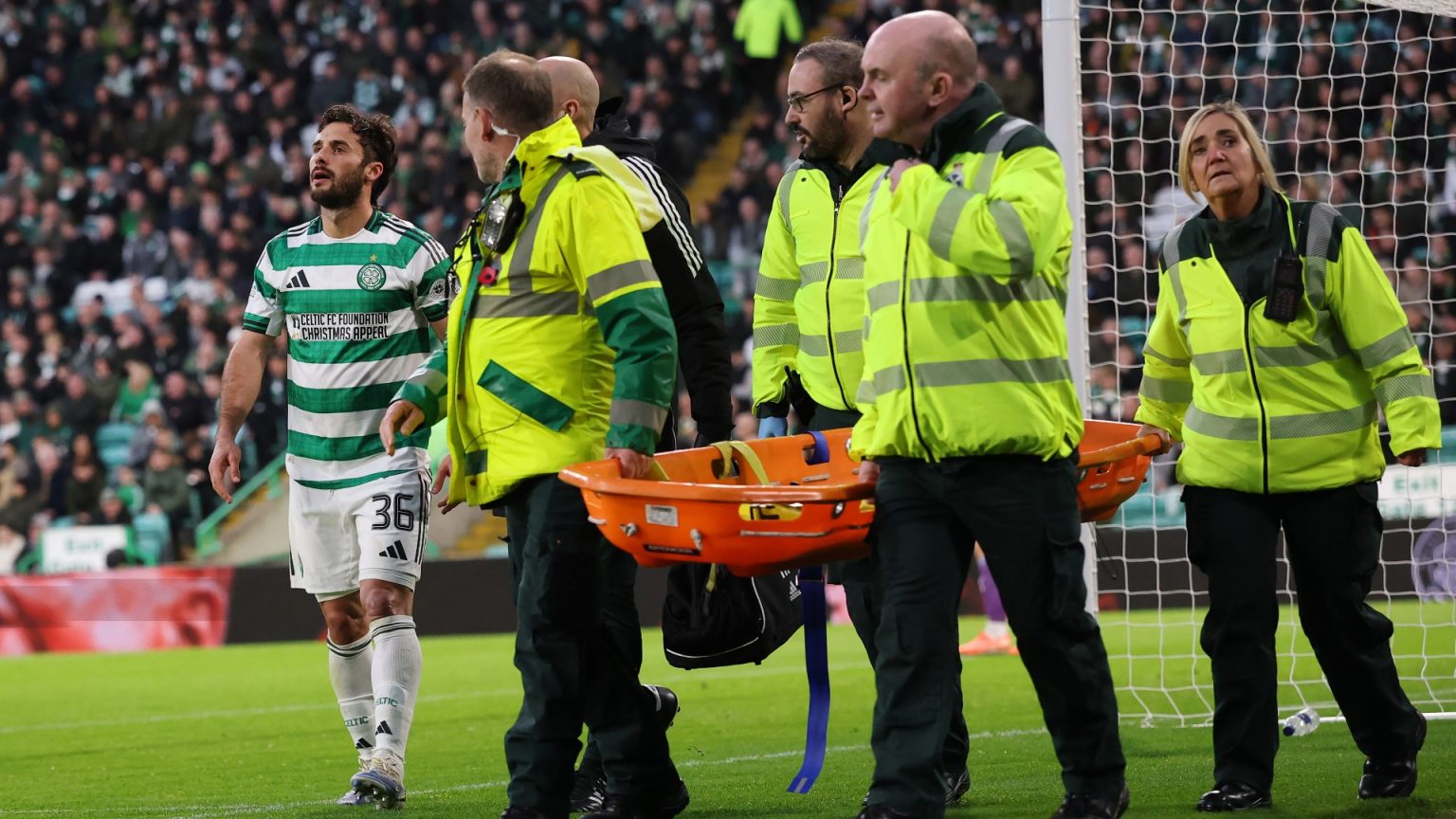 Alistair Johnston and Callum Osmand to be out for MONTHS after surgery with third Celtic ace facing possible lay-off too