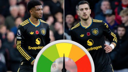 Amad shines with stunning volley against Forest but Diogo Dalot gets earful from Ruben Amorim