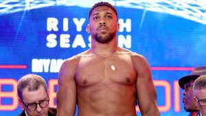 Anthony Joshua hit with weight limit for first time in career for Jake Paul fight and must undergo body transformation
