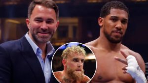 Anthony Joshua’s return surrounded with mystery as Eddie Hearn reveals shock detail… as Jake Paul fight talks continue