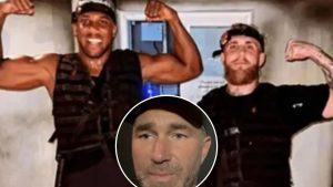 ‘Anything is possible’ – Anthony Joshua holds fresh Jake Paul fight talks as Hearn admits short notice return may happen