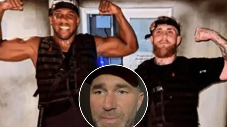 ‘Anything is possible’ – Anthony Joshua holds fresh Jake Paul fight talks as Hearn admits short notice return may happen