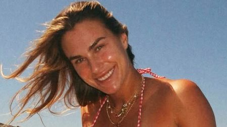 Aryna Sabalenka jets to the Maldives to ‘drink tequila’ after breaking down in tears after missing out on £4m jackpot