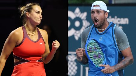 Aryna Sabalenka vows to ‘kick his a**’ as she takes on controversial Nick Kyrgios in blockbuster Battle of the Sexes
