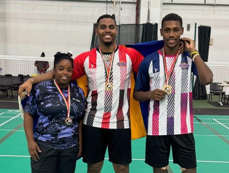 Bajan players strike gold at Regional Badminton Championships