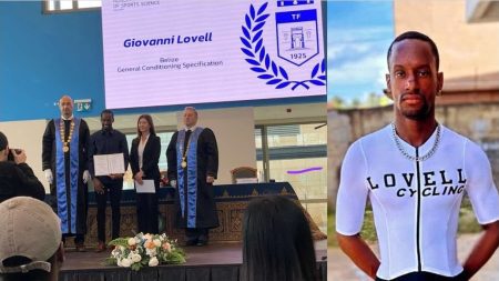 Belizean cyclist Giovanni Lovell earns International Coaching Certification at Hungarian University of Sports and Science Belizean cyclist Giovanni Lovell earns International Coaching Certification at Hungarian University of Sports and Science