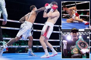 Benjamin Gavazi needs oxygen in ring after sickening Ben Whittaker KO in first round of light-heavyweight showdown