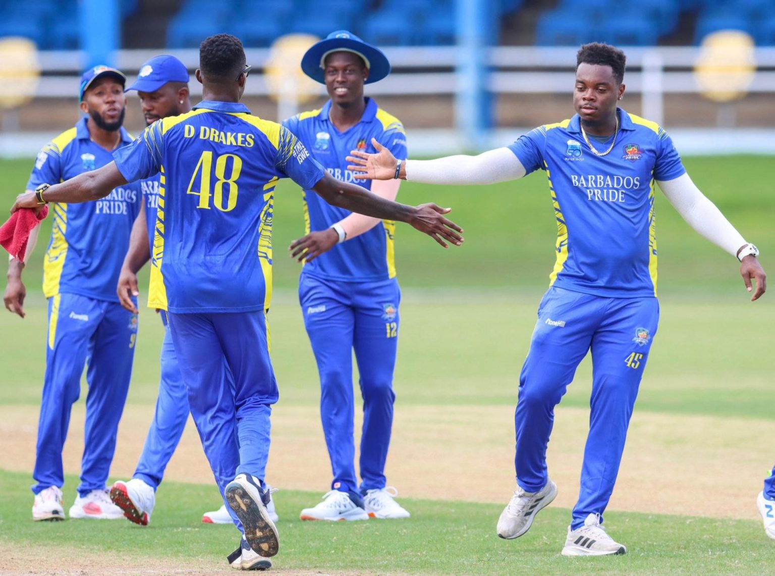 Bishop on the ball as Barbados bowl out T&T for 168