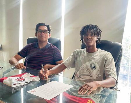 Cayman footballer first to sign professional deal with Philippines