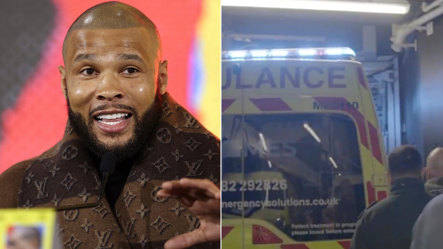Chris Eubank Jr releases shock footage he claims proves his ambulance was BLOCKED from leaving Conor Benn fight