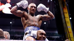 Conor Benn takes woeful Chris Eubank Jr apart with fans booing one-sided victory until final round drama